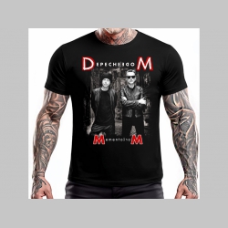 Depeche Mode - čierne pánske tričko 100%bavlna Depeche Mode - čierne pánske tričko 100%bavlna
